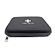 Eva Case Empty First Aid Empty Pouch Hard Case Red Medical Bag for Home Health Emergency First Responder Camping Outdoors Business (Black bb)