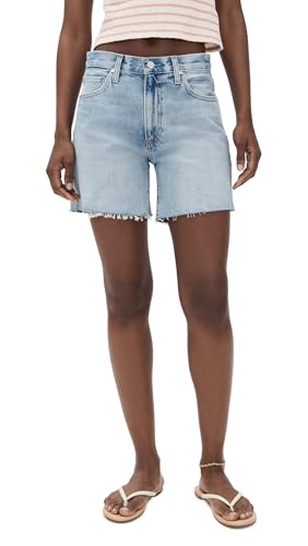 PAIGE Women's Archie Grand Tour Long Shorts