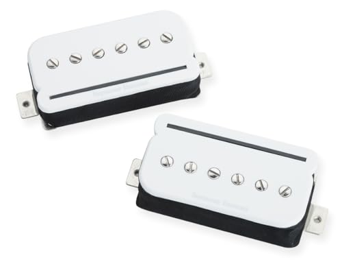 Seymour Duncan P-Rails - Set - White - High Output Electric 