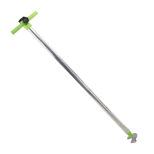 Pincho Soporte Palo para Sombrilla Playa – Base Sombrilla de Aluminio Resistente – Fijación Segura para Tubos de Ø25mm – Soporte Ajustable Antiviento – Hecho en España (Verde Pistacho)