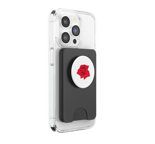 PopSockets PopWallet MagSafe Rose porte carte iPhone et support grip - 4