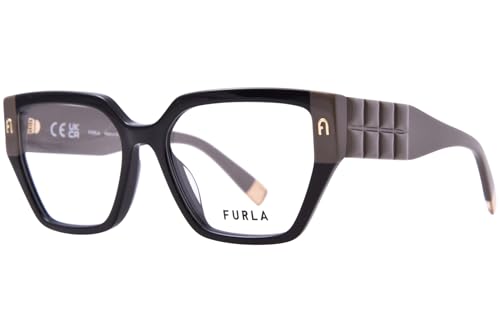 Furla VFU775 0700 NERO LUCIDO 54/17/140 女性用メガネフレーム