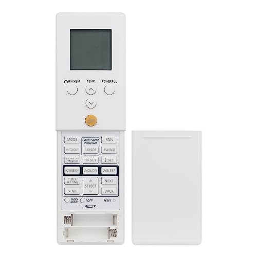 ALLIMITY Replace Remote Control fit for FUJTS Air Conditioner AC A/C AR-RED1U AR-REF3E AR-REM1U AR-REF1U AR-REM5E AR-REM6E AR-REG1U AR-REY1U AASU9RLS3