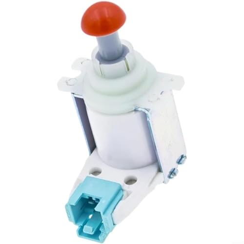 ZiStarlilife 1 paquete de válvula de drenaje de lavavajillas para Bosch para Siemens 280-340 V ABS acero inoxidable blanco pieza de repuesto eficiente drenaje reparación de electrodomésticos de cocina