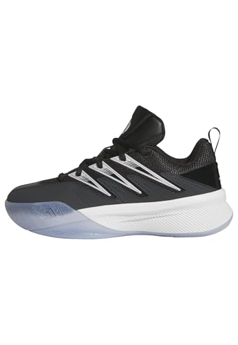 adidas Unisex Kids Dame Certified 3, core Black/Clear Grey/Carbon, 6 UK
