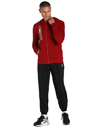 Image of Puma Men Cotton Hooded Neck Jacket