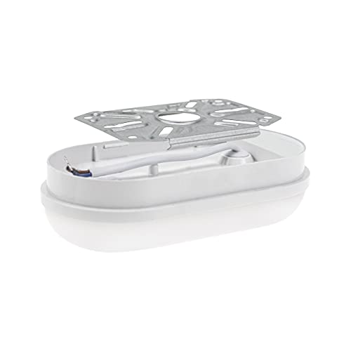 Lampada da Parete LED impermeabile ovale 8W 4000K