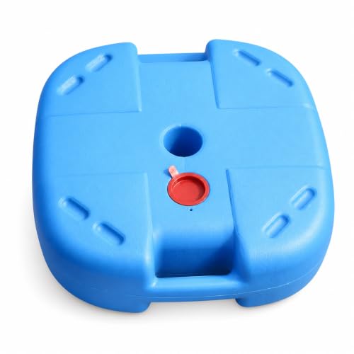 Base de plástico rellenable para sombrilla, ideal para tus días de playa, patio y exterior