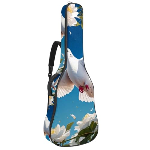 Sac pour guitare acoustique 41 pouces étui imperméable multicolore