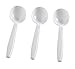 Fineline Settings RET-2505-WH 100-Piece Extra Heavy Cutlery Soup Spoons, White