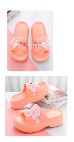 Platform Sandals for Women Trendy Bow Tie Pillow Slipper House Non Slip Recovery Sandals Shower Slipper Soft Summer Beach Shoes3