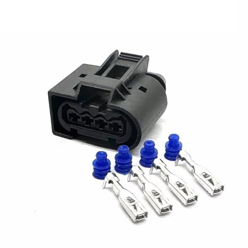 Enchufe arnés conector de 4 pines impermeable para reparación de bobina 6