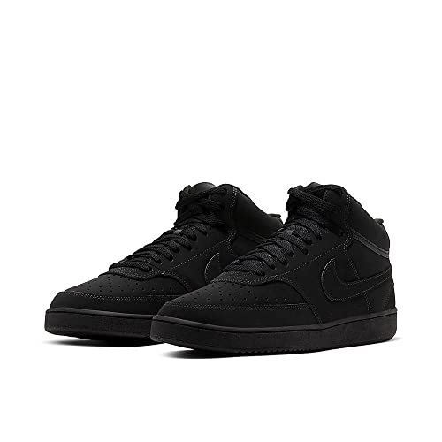 Nike Men's Court Vision Mid Sneaker (Black 001, Numeric_9)2
