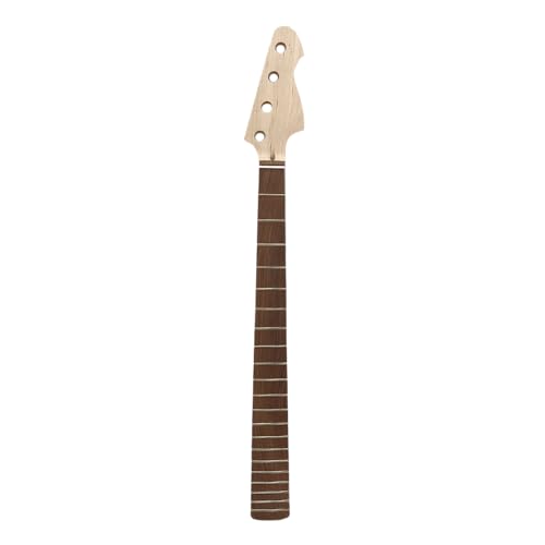 WUQIMUSC Replacement Bass Guitar Neck 21 Fret 30 Inch Scale, Maple with Rosewood Fretboard,42mm Nut Width...
