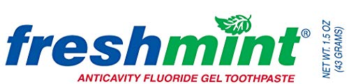 Freshmint Cg15 Freshmint Anticavity Fluoride Gel Toothpaste, 1.5 Oz, Clear (Pack Of 144) #TOP1