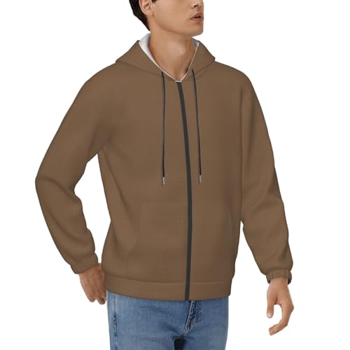 Sweat à capuche vert football pull homme doux molletonné décontracté