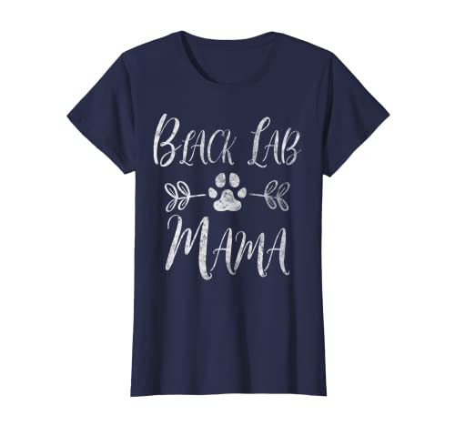 Mujer Black Lab Mama Camisa Labrador Retriever Lover Funny Dog Mom Camiseta