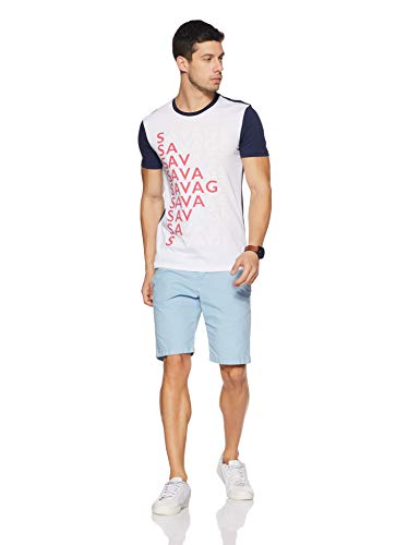 Image of United Colors of Benetton Men's Printed Regular Fit Shirt