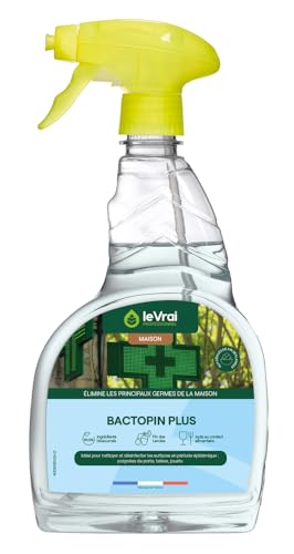 LE VRAI PROFESSIONNEL - Bactopin Plus Prêt à l’Emploi - Détergent Désinfectant Toutes...