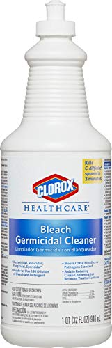 Cloroxpro Healthcare Bleach Germicidal Cleaner Pull-Top, Healthcare Cleaning And Industrial Cleaning, 32 Ounces - 68832 #TOP13
