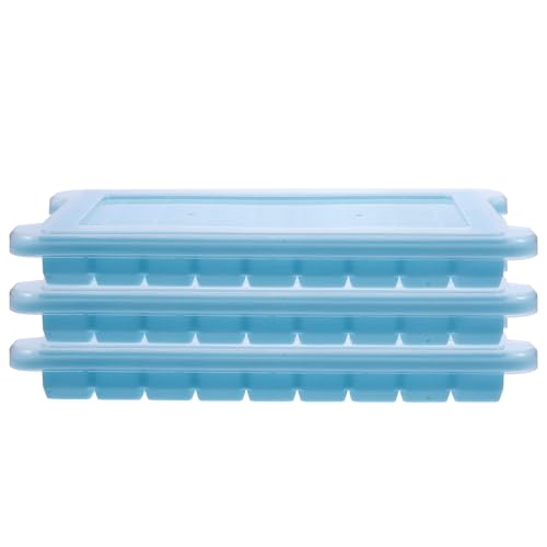 Molde de silicona para cubos de hielo 36 celdas con tapa miniatura 1