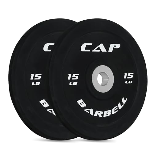 Image of CAP Barbell Rubber Olympic Bumper Plate | Multiple Options /Colors