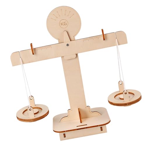 Balance mathématique éducative en bois pour, jouet d ' apprentissage précoce pour âgés de 3 ans et, exploration de la comparaison des poids, jouet en bois pour