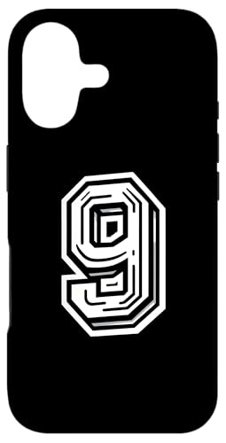 9 - "Nine Wins" - �X�|�[�c�`�[���̂��߂̃z���C�g�i���o�[9 �X�}�z�P�[�X iPhone 17 �p