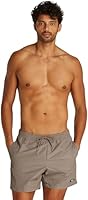 Calvin Klein Men’s Medium Drawstring Swim Shorts, Grey (Cinder), S