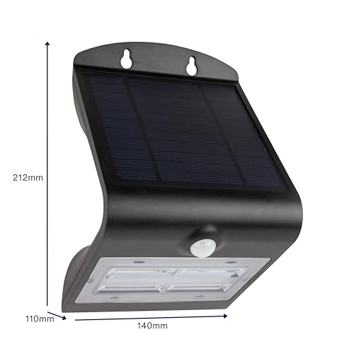 Rev Solar Led Butterfly Con Sensore Movimento 3.2W Nero - 8
