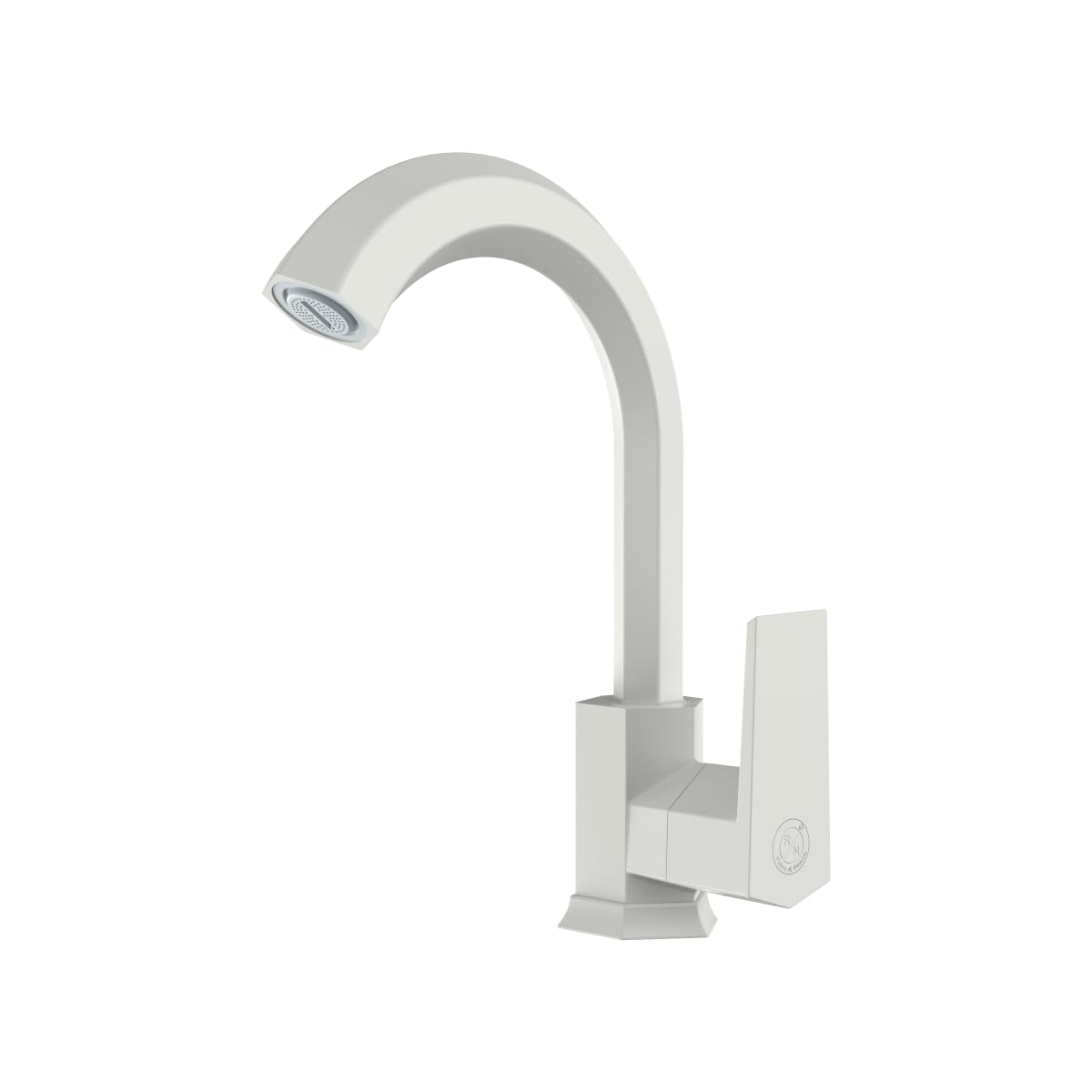 RN Swan Neck Table Mount Sink Cock - Stylish, Durable Faucet for Bathroom & Kitchen Basins Superior Plastic Taps (PTMT) RNG2001A10_White | 15mm(1/2") Cartridge (B0DBZWC9PV) Amazon Price History, Amazon Price Tracker
