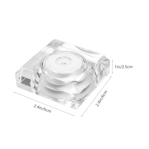 Luz decorativa multicolor recargable para jarrón: pack de 2 bases cuadradas led 2