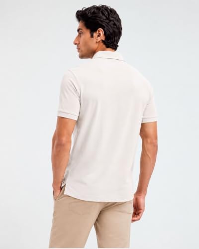Image of Wellbi Eco-Friendly Bamboo Polo T Shirt | Mens Stylish Casual Regular Fit | Comfortable Soft | Trendy Breathable Lightweight | Quality Modern Essential Fashion