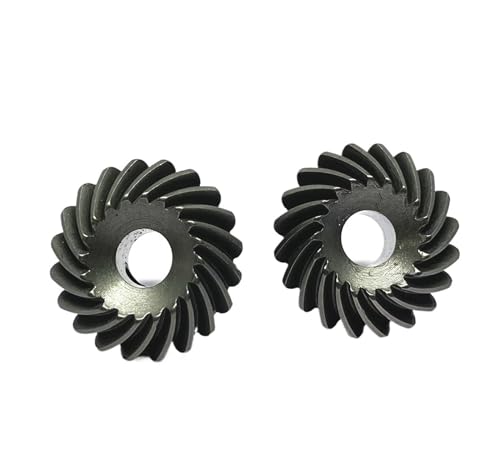 Bevel Gear Pinion Hardware Mechanical 2pcs 1:1 High Strength 1M 20T 6MM Highest Speed 10000rpm Spiral Helical Bevel Gear 11.5mm