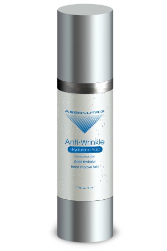 100% Pure Absonutrix Hyaluronic Acid with 60% Matrixyl 3000 Serum - Anti-wrinkle 2oz Bottle - Reduce Fine Lines and Wrinkles