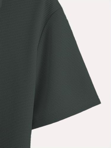 Image of TAGDO Men's Premium Waffle Knit Regular fit T-Shirt || Mens Tshirt (2018)