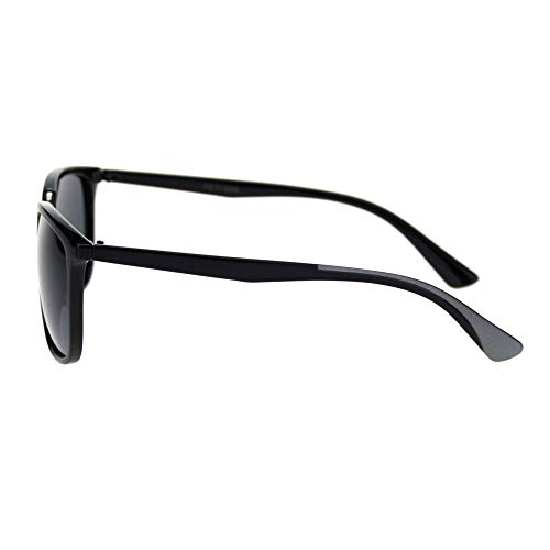 Mens Polarized Lens Sunglasses Designer Fashion Square Frame UV Block4