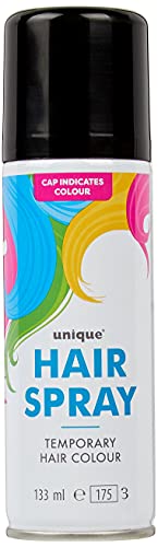 Spray de cabello temporal neon negro 4.5 fl oz miniatura 1