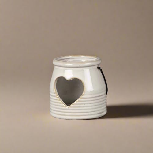 Satchville Ceramic Heart Tealight Holder