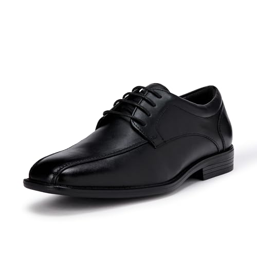 Amazon Essentials Mens Twin Seam Square Toe Derby Dress Shoes Black 10