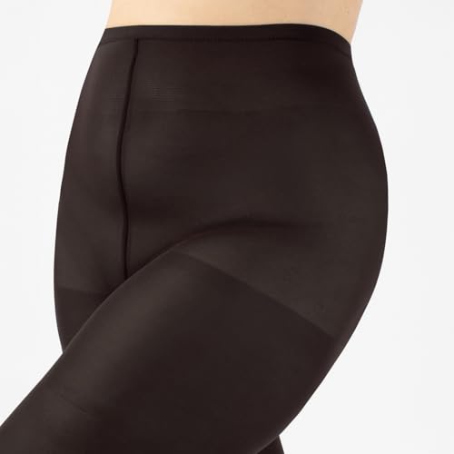 Image of CALZITALY Plus Sizes Anti-Chafing Opaque Tights | 60 DEN | L - 4XL | Black | Italian Hosiery