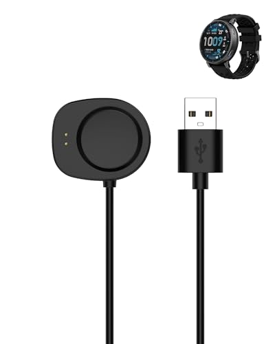 Câble de charge pour montre intelligente Amazfit Active Max au bureau et voyage
