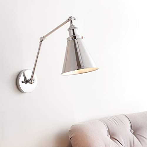 Image of JONATHAN Y Rover 1-Light Wall Sconce 7 inch, Chrome