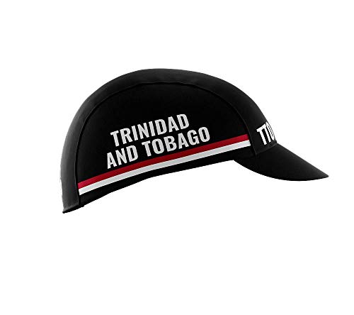 Trinidad and Tobago Black Code Bike Cycling Cap Road MTB or Running