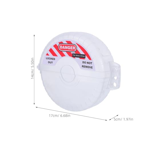 Cerradura de válvula para grifo de agua exterior PRETYZOOM con bloqueo de seguridad industrial 2