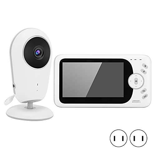 Monitor interno, intercomunicador de voz bidirecional HD Inf HD, visão noturna, monitor de bebê visu