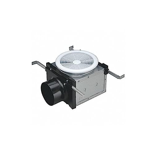 Fantech PBV4 damper box with 7 Inch ceiling grill for 4 inch duct