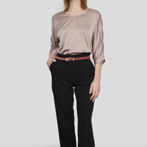 Jeans Belt Fashion Buckle Skinny Waist Adjustable Ladies Belts Shaping Slim Waistband for Womens Leather Dress Coat (Light Blue)4