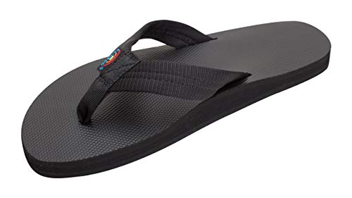 Image of Rainbow Sandals Men's Single Layer Soft Top 1 inch EVA Rubber Filled Nylon Strap