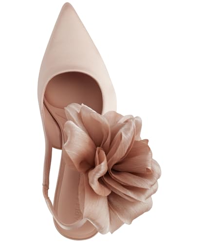 KARL LAGERFELD Women's Savie Evening Fabric Flowers Pump4